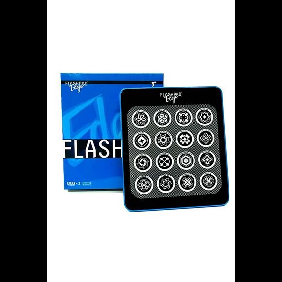 FlashPad Edge Handheld Game with Light Show & 15 Games Blue - Picture 1 of 1